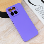 Silikonska maska / futrola Teracell Giulietta za Huawei Honor 200 Smart/Honor X7c mat ljubicasta.