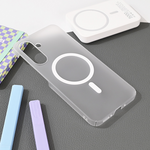 Maska / futrola Magsafe mat PC za Samsung A266 Galaxy A26 5G bela.