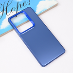 Maska / futrola providna za Xiaomi Redmi Note 14s plava.