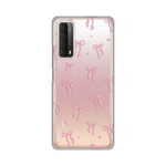 Silikonska maska / futrola print ultra tanka za Huawei P smart 2021 Cute Bow.