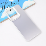 Maska / futrola providna za Xiaomi Redmi A5 Global small 4G srebrna.