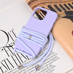 Maska / futrola Crossbody za iPhone 13 Pro ljubicasta.