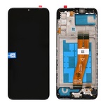 LCD displej za Samsung A025/Galaxy A02s (GH81-20181A) (163mm) + touchscreen + frame crni FULL original-SP.