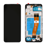 LCD displej za Samsung A035/Galaxy A03 (GH81-21626A) (163mm) + touchscreen + frame crni FULL original-SP.