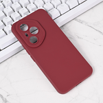 Maska / futrola Silikon Pro Camera za Huawei Honor 400 Pro bordo.