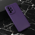 Silikonska maska / futrola Teracell Giulietta za Samsung A536 Galaxy A53 5G mat tamno ljubicasta.