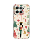 Silikonska maska / futrola print za Huawei Honor X6c Vintage Christmas.