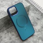 Maska / futrola COLOR METAL MagSafe za iPhone 15 plava (MS).