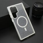 Maska / futrola CRYSTAL MagSafe za Samsung S928 Galaxy S24 Ultra 5G bela (MS).