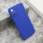 Silikonska maska / futrola Pro Camera za Samsung A065F Galaxy A06 tamno plava (MS).