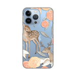 Silikonska maska / futrola print ultra tanka za iPhone 13 Pro Flower Deer.