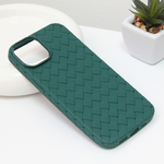 Maska / futrola Weave case za iPhone 14 zelena.