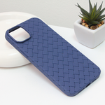 Maska / futrola Weave case za iPhone 14 Plus plava.