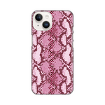 Silikonska maska / futrola print za iPhone 14 Pink Snake.