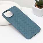 Maska / futrola Weave case za iPhone 14 svetlo zelena.