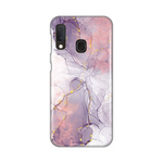 Silikonska maska / futrola print za Samsung A202 Galaxy A20E Pink Marble.