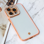 Maska / futrola Cirkon Camera za iPhone 15 Pro 6.1 roze.