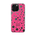 Silikonska maska / futrola print ultra tanka za iPhone 16 Pro Max 6.9 Dottie Dottie Pink.