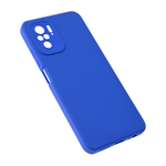 Silikonska maska / futrola Teracell Giulietta za Xiaomi Redmi Note 10/Redmi Note 10S mat plava.