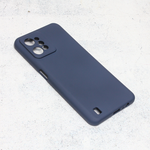 Silikonska maska / futrola Teracell Giulietta za Realme C31 mat tamno plava.