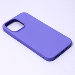 Silikonska maska / futrola Teracell Giulietta za iPhone 14 Pro Max 6.7 mat ljubicasta.