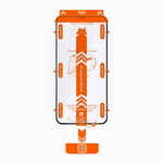 GLASS - Staklena zaštita za ekran 2.5D dust free za iPhone XR/11 6.1 crni.