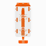 GLASS - Staklena zaštita za ekran 2.5D dust free za iPhone 12/12 Pro 6.1 crni.