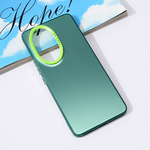 Maska / futrola providna za Huawei Honor 200 Pro zelena.