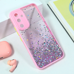 Maska / futrola Frame Glitter za Samsung A546B Galaxy A54 5G roze.