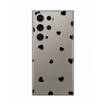 Silikonska maska / futrola print ultra tanka za Samsung S928B Galaxy S24 Ultra Hearts.