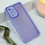 Maska / futrola Shining Camera za Samsung A536 Galaxy A53 5G ljubicasta.