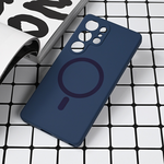 Maska / futrola Magsafe Pure color za Samsung S938 Galaxy S25 Ultra tamno plava.
