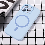 Maska / futrola Magsafe Pure color za iPhone 16 Pro svetlo plava.