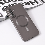 Maska / futrola Magsafe Chrome za Samsung A566 Galaxy A56 siva.