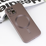 Maska / futrola Magsafe Chrome za iPhone 15 6.1 siva.