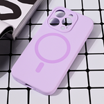 Maska / futrola Magsafe Pure color za iPhone 15 Pro 6.1 lila.
