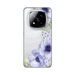 Silikonska maska / futrola print ultra tanka za Xiaomi Redmi Note 14 Pro Plus 5G Blue Roses.