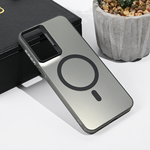 Maska / futrola Magsafe providna za Samsung A175 Galaxy A17 crna.