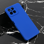 Silikonska maska / futrola Teracell Giulietta za Huawei Honor X8 mat plava.