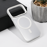 Maska / futrola Magsafe providna za iPhone 17 Pro srebrna.