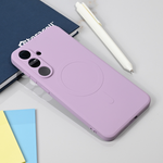 Silikonska maska / futrola Teracell Giulietta Magsafe za Samsung S731B Galaxy S25 FE ljubicasta.