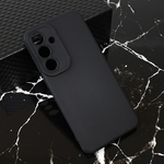 Silikonska maska / futrola Teracell Giulietta za Samsung S731B Galaxy S25 FE mat crna.