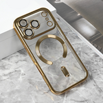 Maska / futrola Magsafe Lux za iPhone 17 Pro 6.3 zlatna.