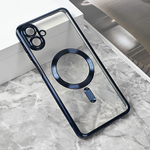 Maska / futrola Magsafe Lux za Samsung A075F Galaxy A07 tamno plava.