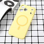 Maska / futrola Magsafe Pure color za iPhone 17 Pro Max 6.9 zuta.