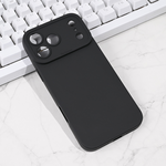 Maska / futrola Silikon Pro Camera za iPhone 17 Pro Max 6.9 crna.
