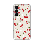 Silikonska maska / futrola print za Samsung S731B Galaxy S25 Fe Cherry and Flowers.