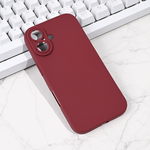 Maska / futrola Silikon Pro Camera za iPhone 17 6.3 bordo.