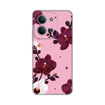 Silikonska maska / futrola print ultra tanka za Xiaomi Redmi 15C 4G Pink Orchid.