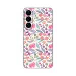 Silikonska maska / futrola print za Samsung S731B Galaxy S25 Fe Watercolor Flowers.